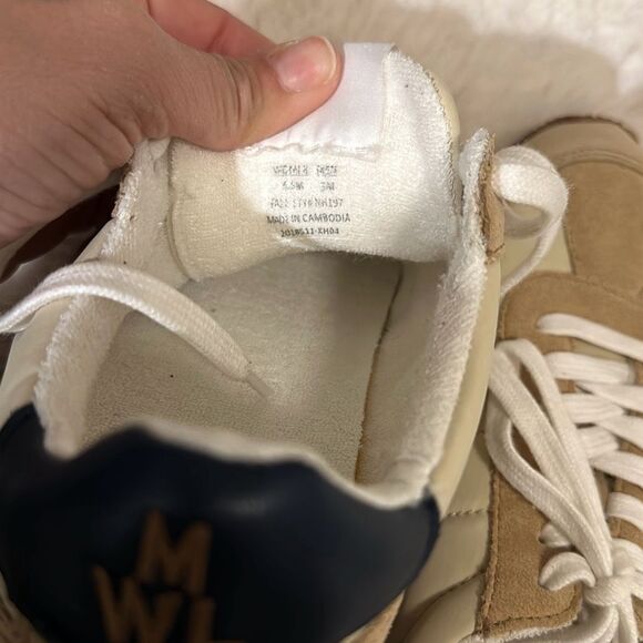 Madewell League Leather & Suede Sneakers Size 6.5 - Picture 7 of 8